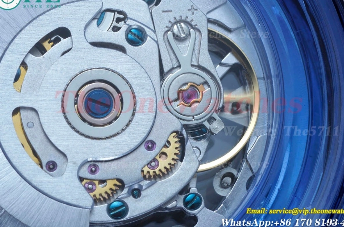 40MM Submariner Skeleton RU Dial F8F Acrylic A2824 Date No 1213